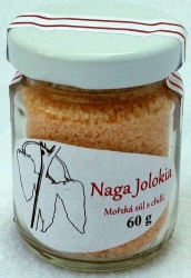 Mořská sůl s chilli Carolina Reaper jemnozrnná - 140 g