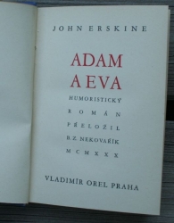 Adam a Eva - Humoristický román