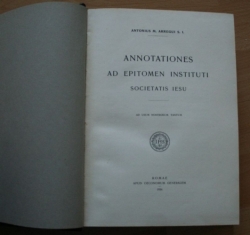 Annotationes ad epitomen instituti societatis iesu