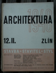 časopis Architektura - ročník II., čísla 1 - 12