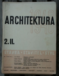 časopis Architektura - ročník II., čísla 1 - 12