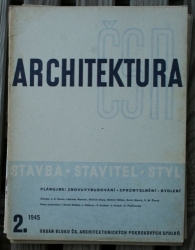 časopis Architektura ČSR - ročník V., čísla 1 - 10