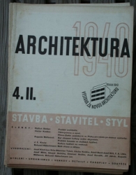 časopis Architektura - ročník II., čísla 1 - 12
