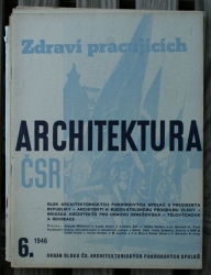 časopis Architektura ČSR - ročník V., čísla 1 - 10