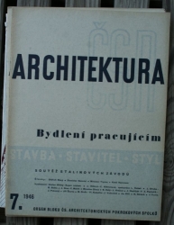 časopis Architektura ČSR - ročník V., čísla 1 - 10