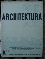 časopis Architektura ČSR - ročník V., čísla 1 - 10