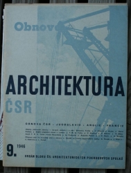 časopis Architektura ČSR - ročník V., čísla 1 - 10