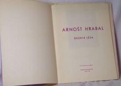 Arnošt Hrabal - Básník lesa