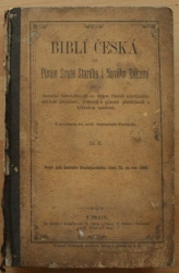Biblí česká čili Písmo Svaté Starého i Nového Zákona díl II.