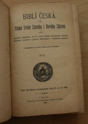 Biblí česká čili Písmo Svaté Starého i Nového Zákona díl II.