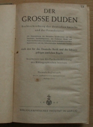 Der Grosse Duden - Rechtschreibung der deutschen Sprache und der Fremdwörter