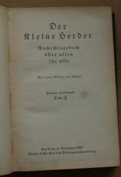 Der kleine Herder - Nachschlagebuch über alles für alle