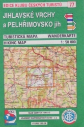 Jihlavské vrchy a Pelhřimovsko - Turistická mapa 1: 50 000