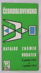 Československo - Katalog známek 1973 + dodatek