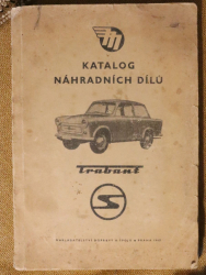Katalog náhradních dílů - Trabant 601