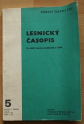 Lesnický časopis - ročník 11, č. 5