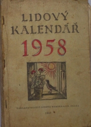 Lidový kalendář 1958