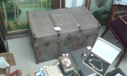 Lodní kufr starožitný
