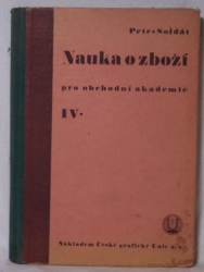 Nauka o zboží pro obchodní akademie IV.