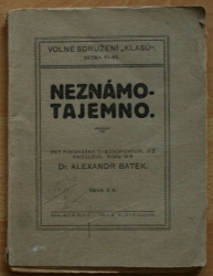 Neznámo - tajemno