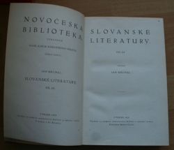 Novočeská bibliotéka - Slovanské literatury III.