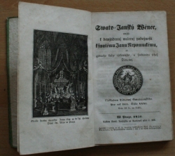 Svatojanský věnec uvítý k devítidenní večerní pobožnosti k svatému Janu Nepomuckému, od jednoho kněze církevního, a spoluauda téhož Dědictví
