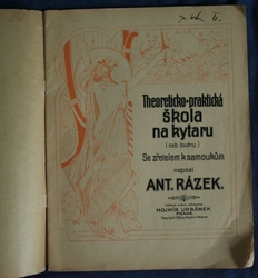 Theoreticko-praktická škola na kytaru (neb loutnu) Se zřetelem k samoukům